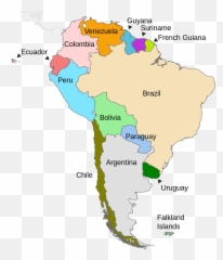 Geography Of South America - South America Map File Emoji,The Language Of Emotions In Latin America Amzon