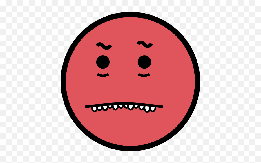 Blank - Wide Grin Emoji,Bane Emoticon