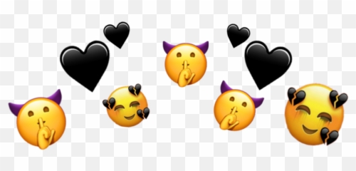 Emoji Emojis Emojicrown Crown Sticker By Horny Person - Dot,Black Person Emoji