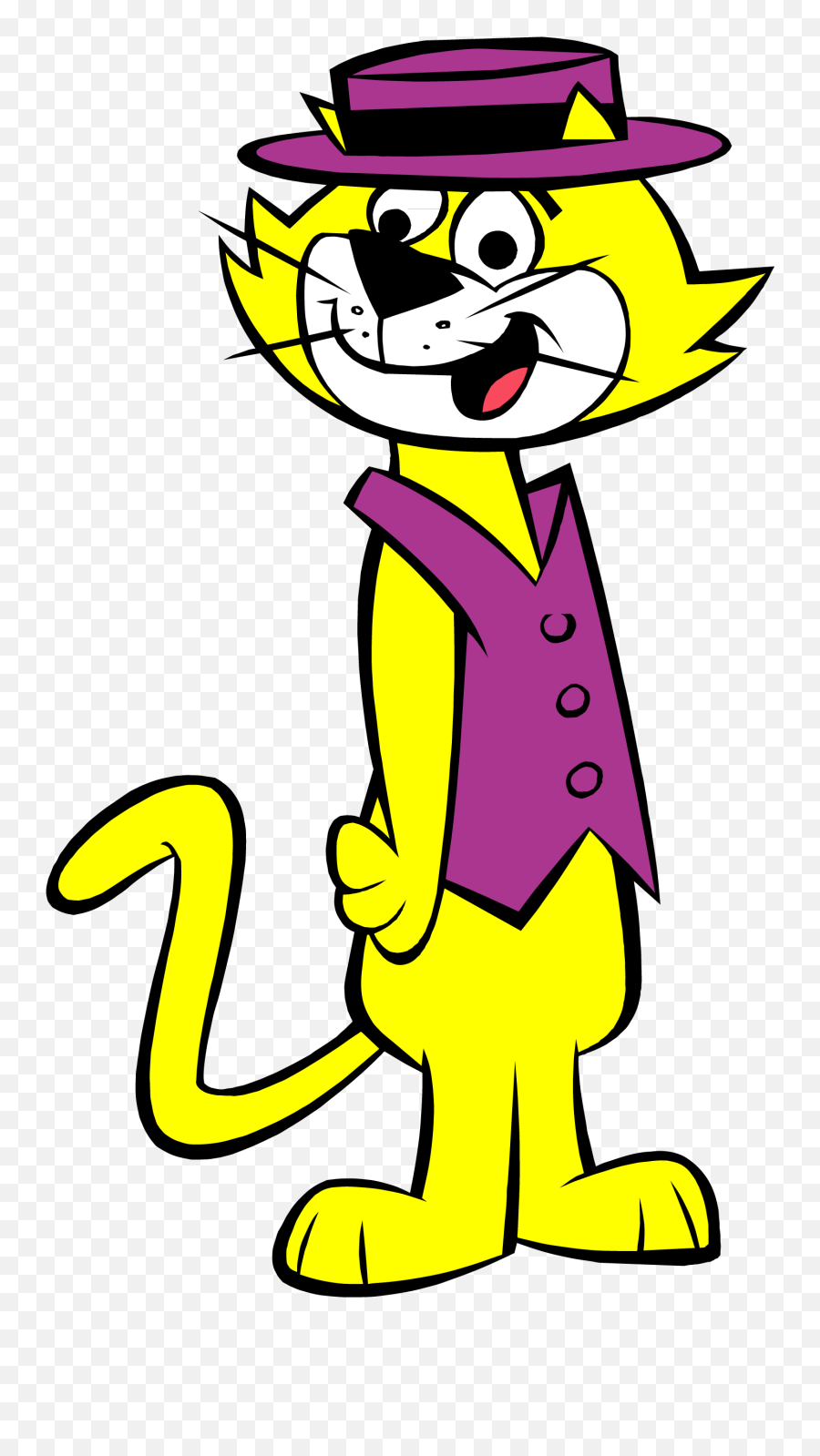 Top Cat Battled Underdog In Underdog Vs - Top Cat Cartoon Png Emoji,Bill The Cat Emoticon