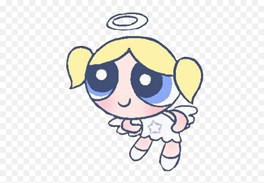 Powerpuffgirls Lindinha Docinho Sticker - Dot Emoji,Emoji Florzinha