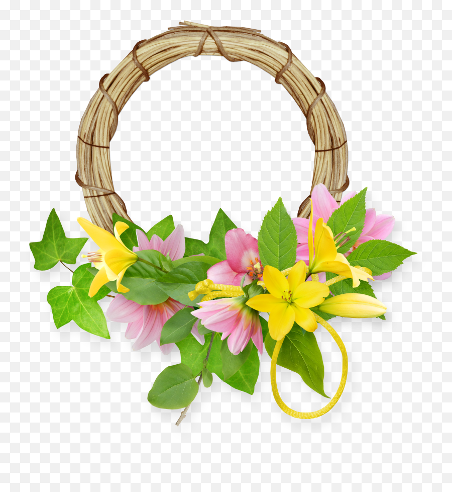 Flores Frame Png Hd Hubpng Es - Frame Arca De Noe Png Emoji,Wreath Emoji Transparent Background
