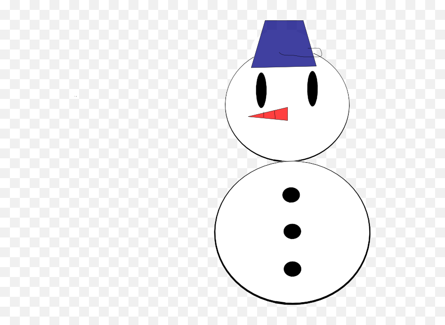 Lord Snowman Clip Art At Clkercom - Vector Clip Art Online Dot Emoji,Snowman Emoticons