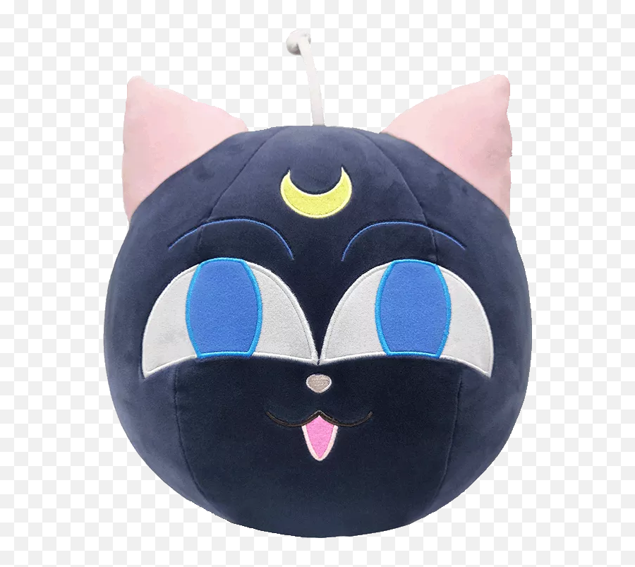 Japanese Anime Collectibles Anime Sailor Moon Luna Cat - Luna Plush Pillow Sailor Moon Emoji,Emoticon Character Plush Accent Pillow