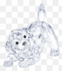 Swarovski Collections Labrador Puppy Playing - Swarovski Crystal Dog Emoji,Swarovski Happy Emoticon Bracelet Sale
