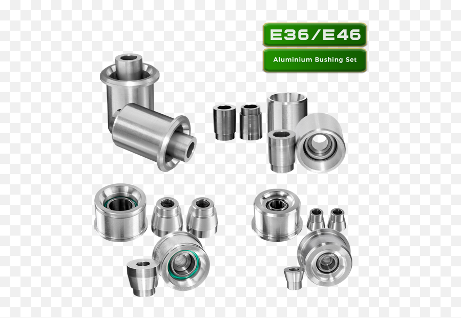 Aluminium Control Arm Bushing Set Bmw E36 E46 - Suspensions Aluminium Bushing Emoji,Emotion E36 Coilovers