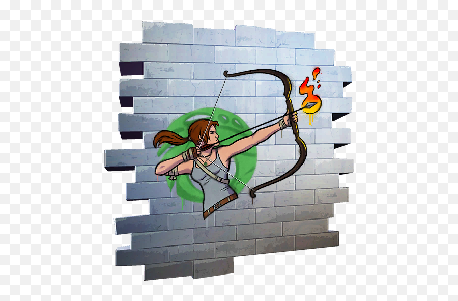 Lara Croft Set - Fortnite Wiki Raven Beast Boy Fortnite Emoji,Sketchers Twinkle Emojis