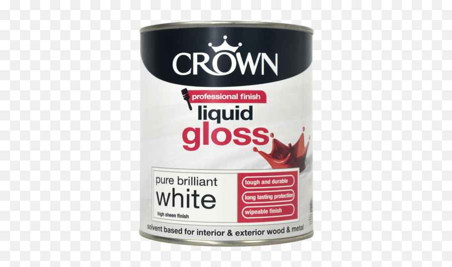 Crown Liquid Gloss Paint Brilliant - Crown Paints Emoji,Liquid Emotions