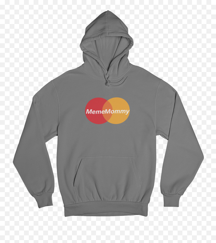 Meme Mommy Gender Neutral Hoodie - Heather Grey Tultex Hoodie Emoji,Gender Neutral Emojis