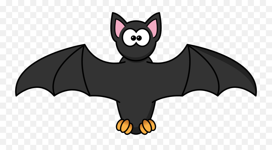 Standing Black Bat Clipart Free Download Transparent Png - Bat Cartoon Clipart Emoji,Batting Eyes Emoji