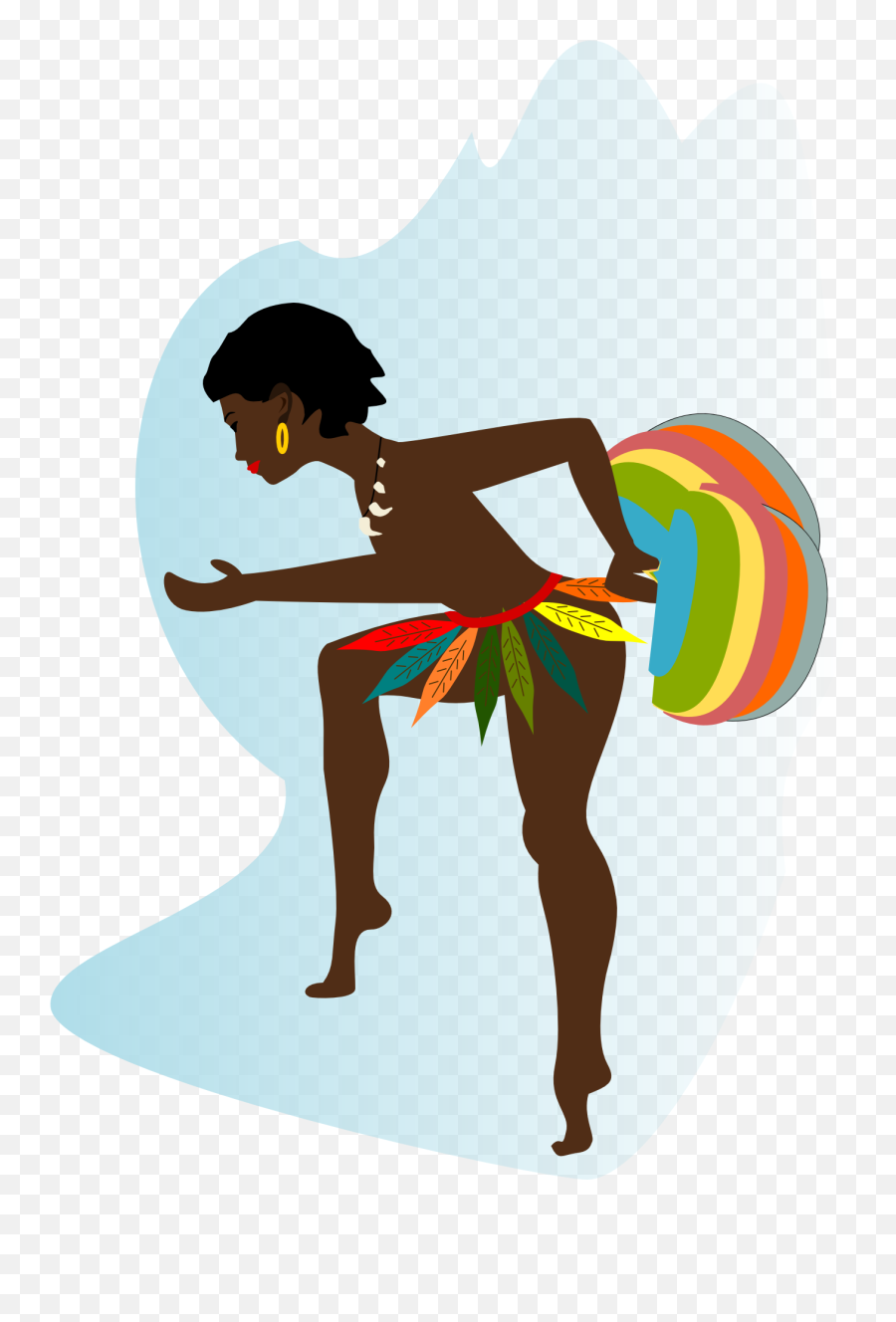 African Girl Dancing Drawing Free Image Download Emoji,Girls Dancing Emotions For Facebook