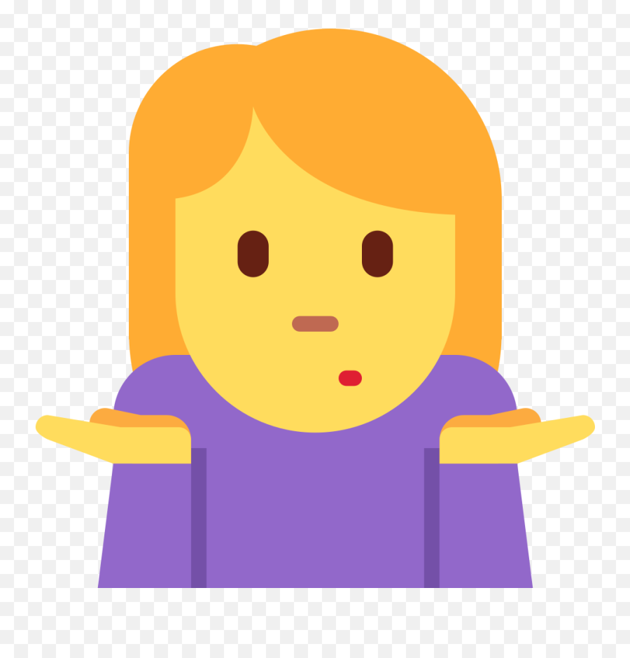 Shrug Emoji Meaning With Pictures - Transparent Background Shrug Emoji,Shrug Emoticon