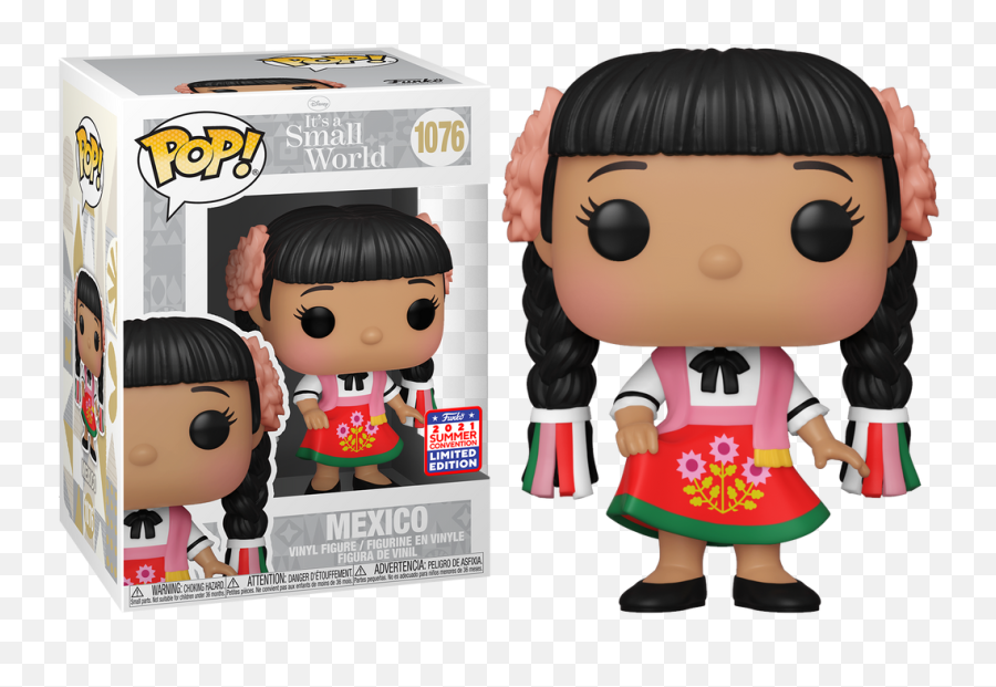 Disney - Itu2019s A Small World Mexico 2021 Summer Convention Exclusive Pop Vinyl Emoji,Disney Emoticons Inappropriate