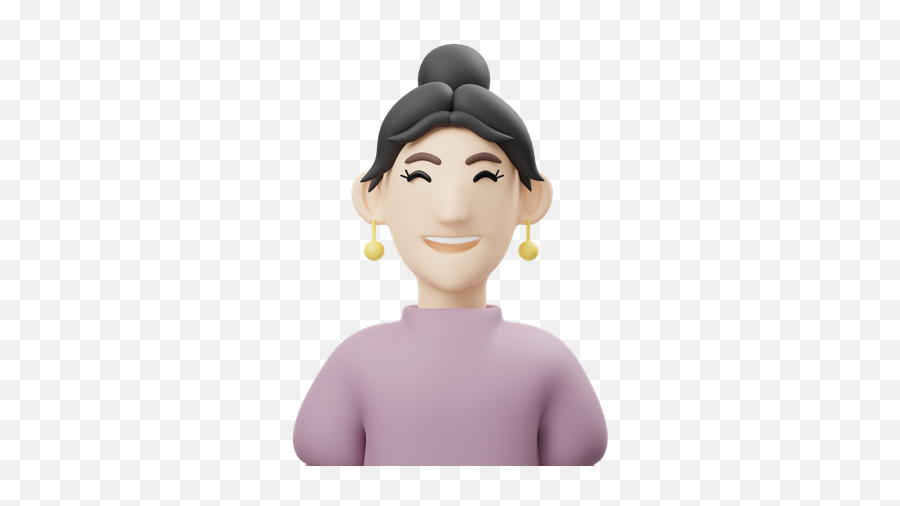 Best Premium Laughing Woman Illustration Download In Png Emoji,Curvy Girl Emoji