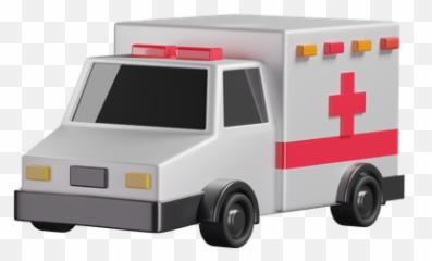 Premium Ambulance 3d Illustration Download In Png Obj Or Emoji,Ambulance Emoji