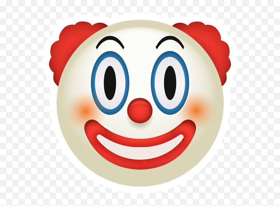 Clown Emoji Sticker - Clown Emoji,Darth Vader Emoji