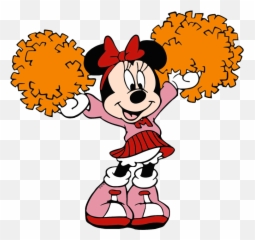 Mickey Mouse Emoji Text - Novocomtop Minnie Mouse Cheerleader Clipart,Minnie Mouse Emoji Copy And Paste