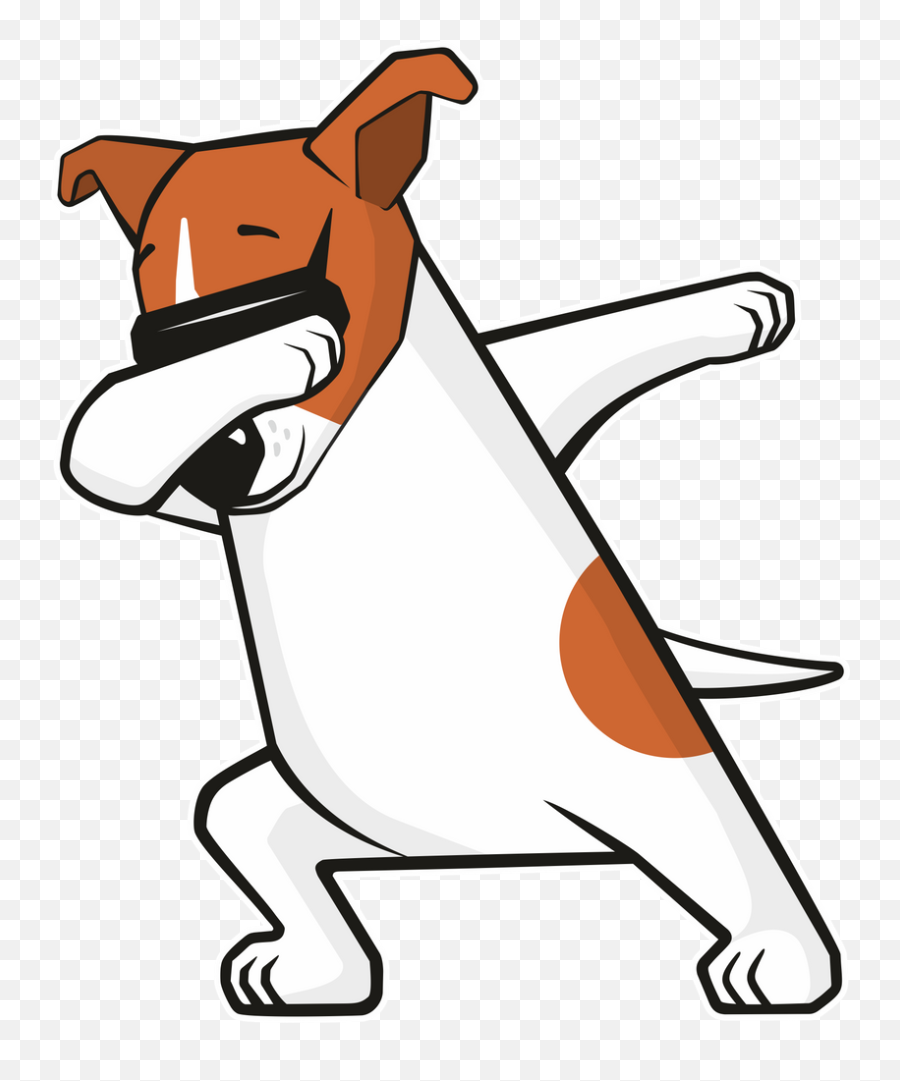 Dabbing Jack Russell Dog - Dog Dabbing Emoji,Jack Russell Emoji