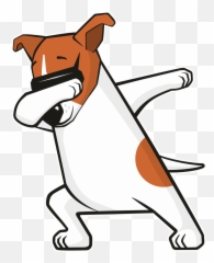 Dabbing Jack Russell Dog - Dog Dabbing Emoji,Jack Russell Emoji