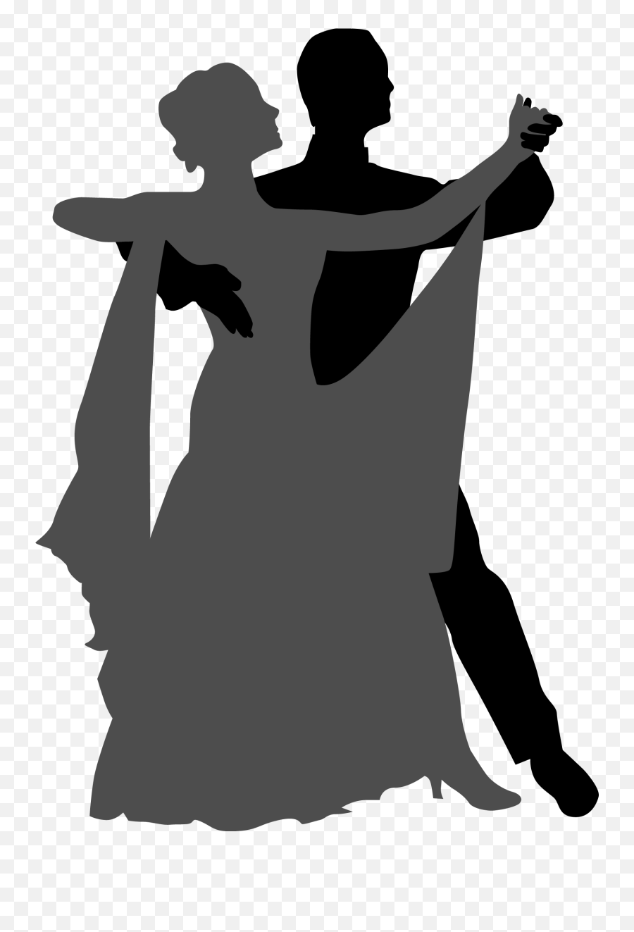 Ballroom Dancing Dance Men Clipart Png - Ballroom Dancer Woman Silhouette Emoji,Dancing Turkey Emoticon