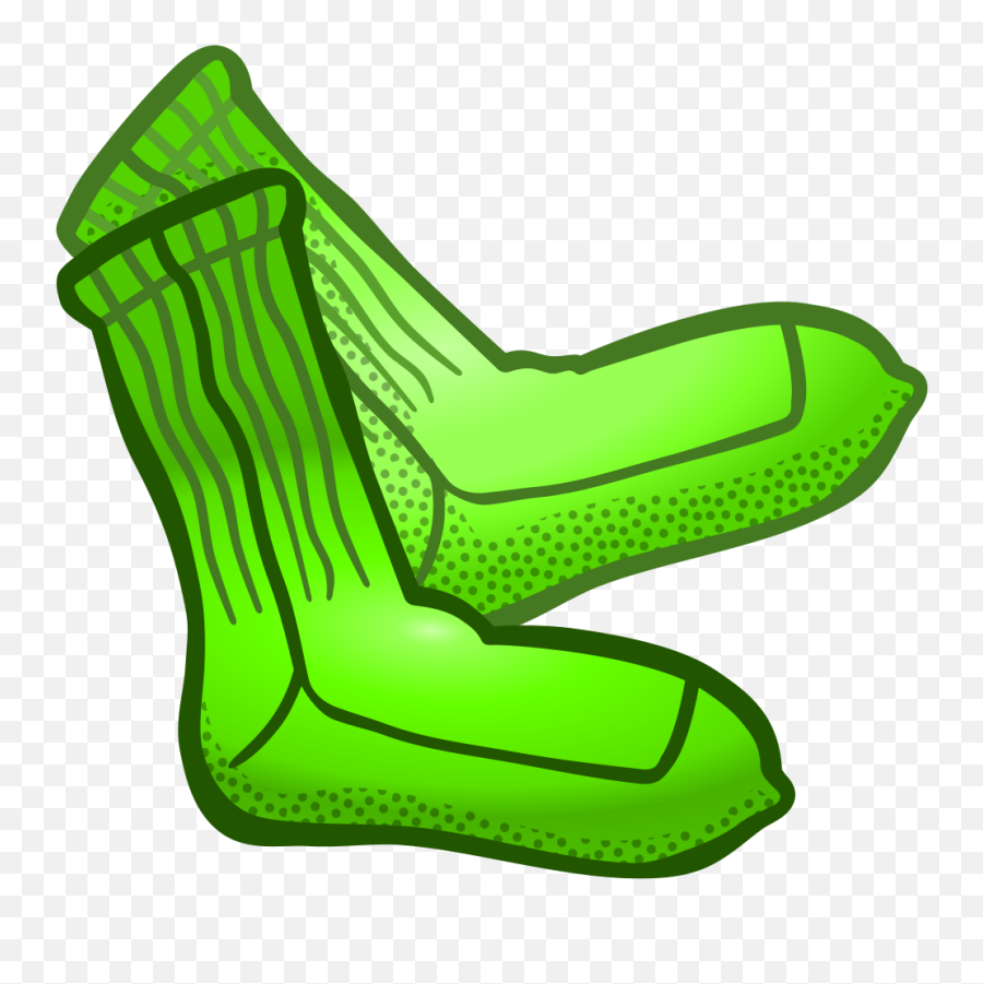 Sock Clipart Colourful Sock Sock Colourful Sock Transparent - Green Socks Clipart Emoji,Custom Emoji Socks