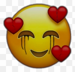 Emoji Newemoji Emojiface Sticker - Depression Sad Broken Heart Emoji,Lonely Emoji