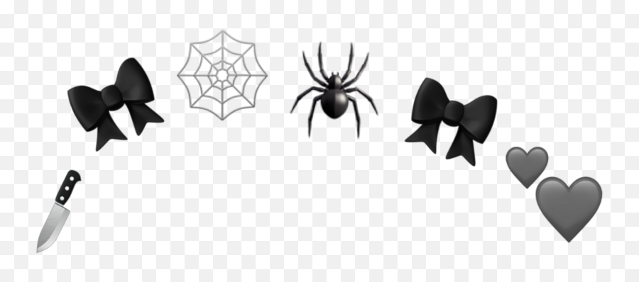 Milukyun Iphone Sticker - Spider Web Emoji,Spider Emoji