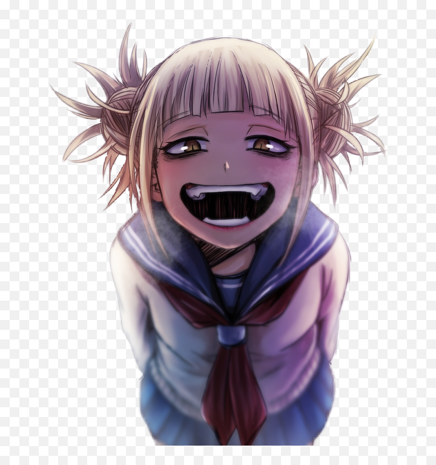 Baby Kiss Emotions Meme Troll People - Toga Himiko Face Transparent Emoji,Baby Emotions Pictures