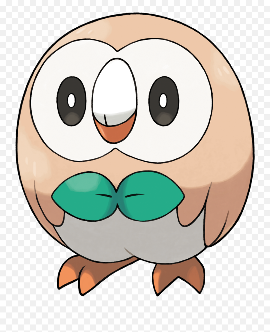 Your Favourite Starter Overall - 7th Generation Starter Pokemon Emoji,Rowlet Emoji