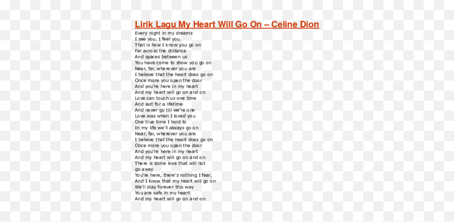 Celine Dion Lirik Lagu - Teks Lagu My Heart Emoji,Emotions Mariah Carey Lyric