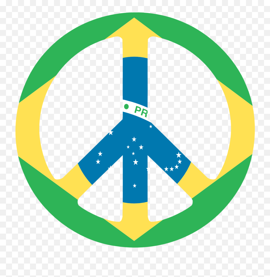 Peace Organizations In Lebanon - Clip Art Library Tatuaje Bandera De Brasil Emoji,Peace Sign And Dancer Emoji Pop
