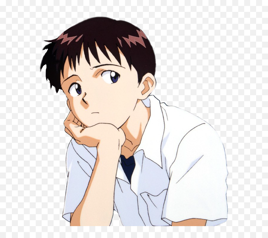 Sadshinji - Anime Boy Discord Emoji,Sad Boy Emoji