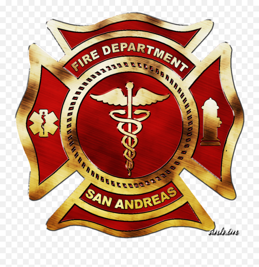 San Andreas Fire Department Logos Png - San Andreas Fire Department Logo Transparent Emoji,San Jose Sharks Emoji