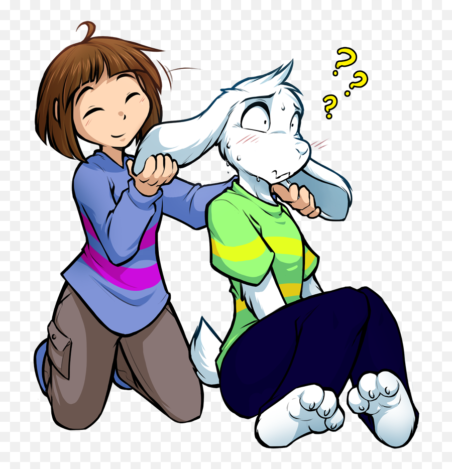 Librarian Clipart Shushing Librarian Shushing Transparent - Undertale Asriel Ears Emoji,Asriel Emoji