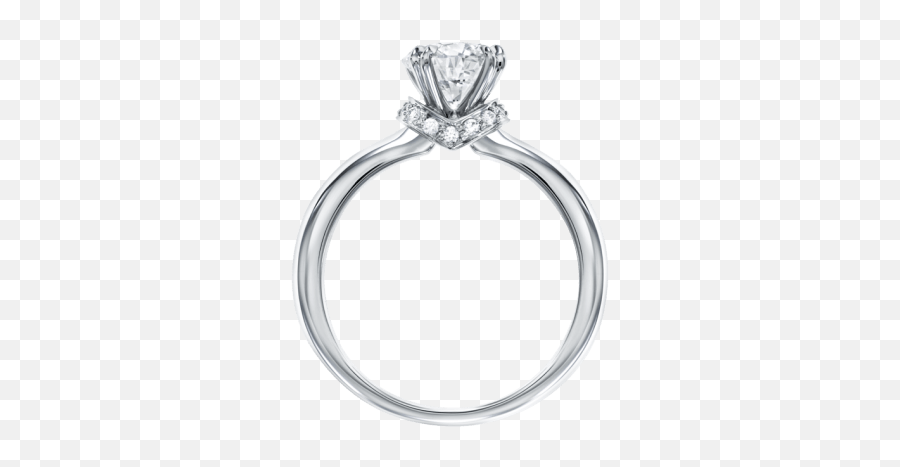 Harry Winston Engagement Rings - Diamond Set Collar Ring Emoji,Man Engagement Ring Woman Emoji