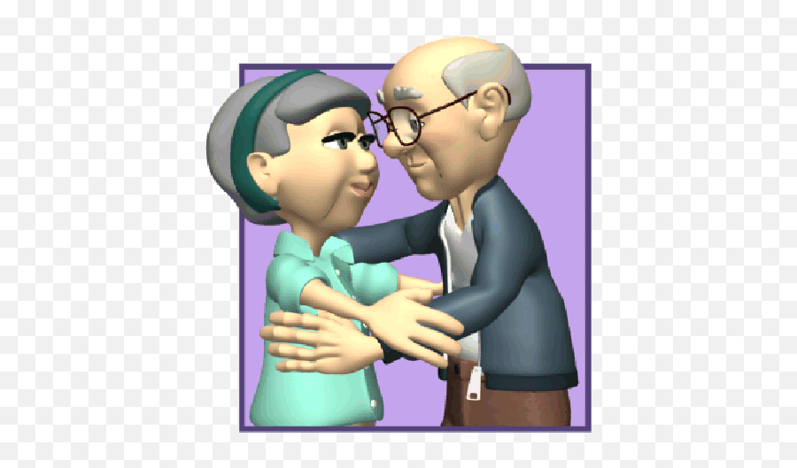 Dreamiesde - Gruppe Bewegliche Bilder Bewegliche Bilder Old Couple Gif Transparent Emoji,Emoticons Beweglich Whatsapp