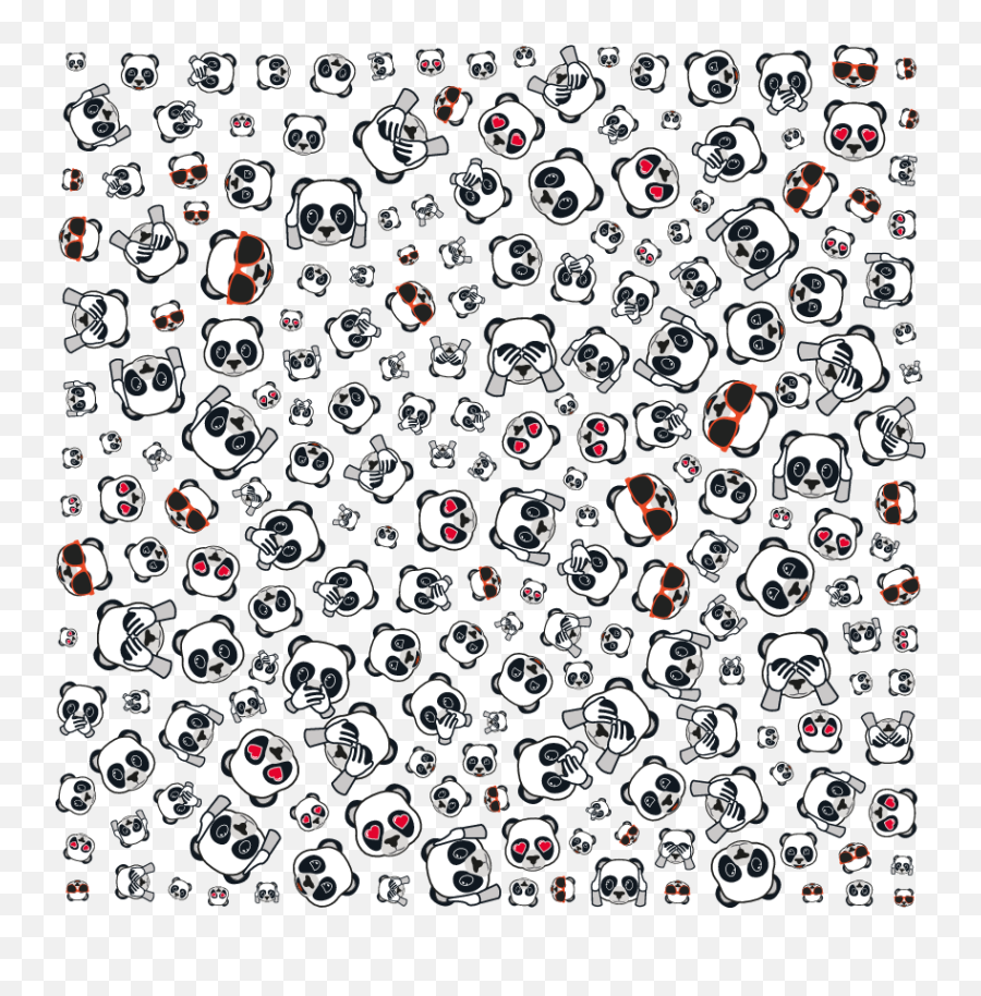 Clip Art - 850x850 Wallpaper Teahubio Language Emoji,Panda Emoji Clipart