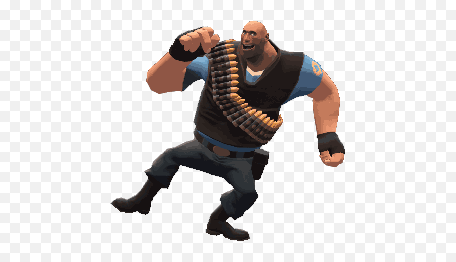 Saxton Has You Hale His Moveset - Tf2 Conga Transparent Gif Emoji,Tf2 Emojis Heavy