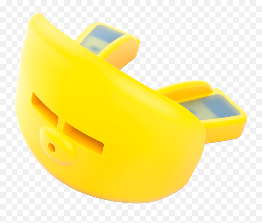 Shock Doctor 3200 Low Profile Lip Guard Youth White - Yellow Lip Guard Mouthpiece Emoji,K Shine Emoticon