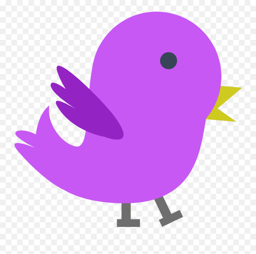 Baby Bird Clipart Transparent Cartoon - Jingfm Purple Bird Clip Art Emoji,Purple Bird Emoji