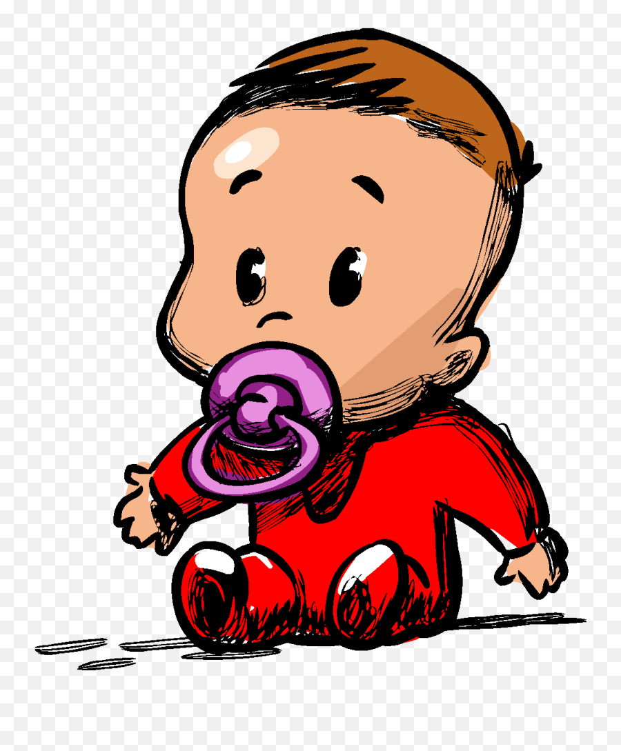 Cartoon Baby Children Kids 07 - Draw Babies Playing Emoji,Emotion ,little Boy And Girl