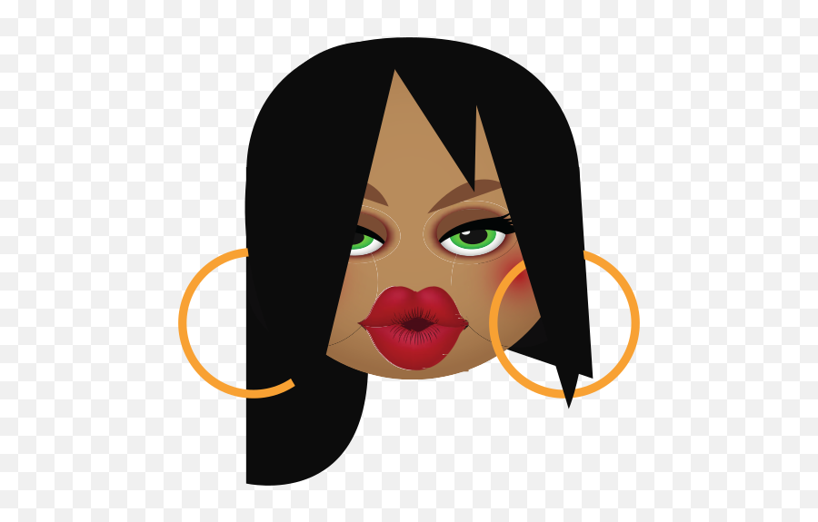 Rihanna Emoji Emojis Emo Face Singer Emoticon Free - Hair Design,Face Emojis