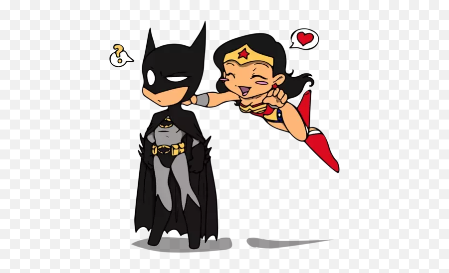 How Good Is Batman At Finding People - Batman And Wonder Woman Devaintart Emoji,The Range Of Batman's Emotions