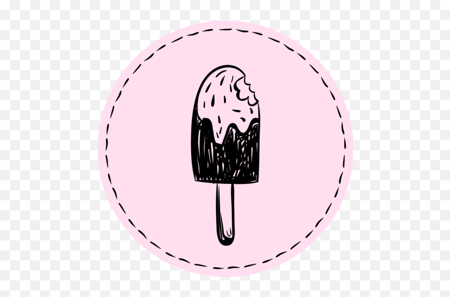 Instagram Stories Ice Lolly Ice Emoji,Ice Cream Sandwich Emoticons