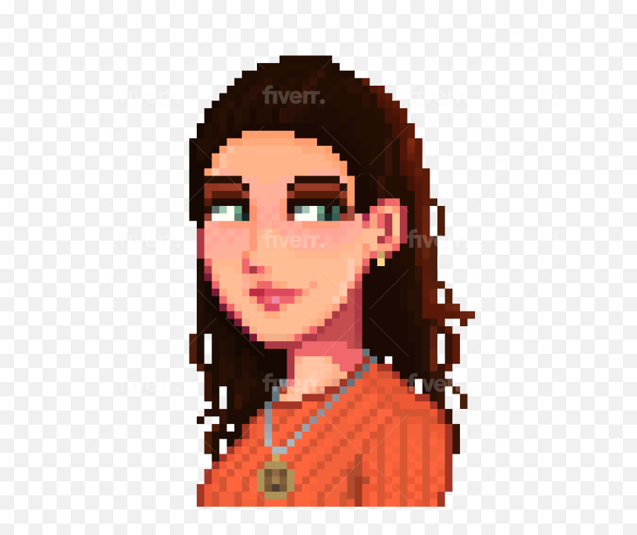 Draw Anyone In Stardew Valley Style By Chundouble9 Fiverr - For Women Emoji,Stardew Animal Emotions