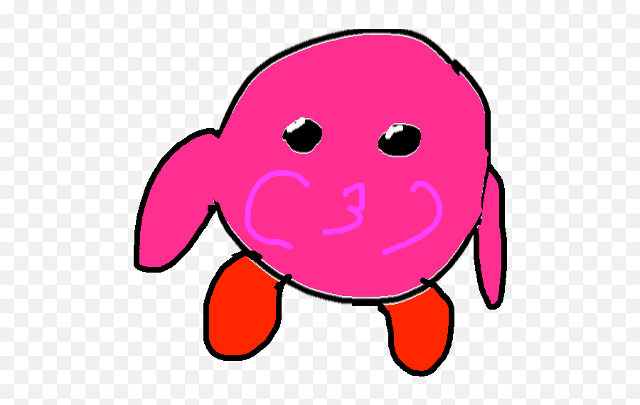 How To Draw A Kirby Tynker - Dot Emoji,Starry Eye Emoticon