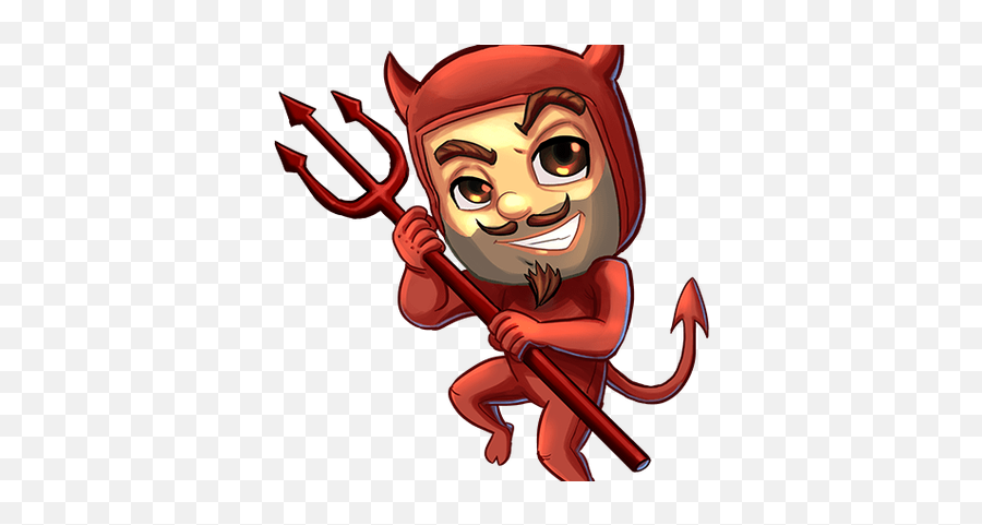 Devil Outfit - Draw Barry Steakfries Transparent Png Free Fictional Character Emoji,Pitchforks Emoticon