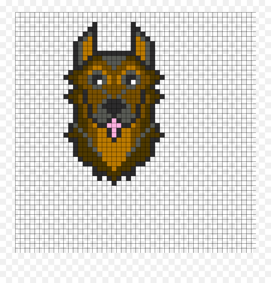 Dog Pixel Art For Kids - Novocomtop Kazuichi Soda 8 Bit Emoji,Perler Bead Designs Emojis