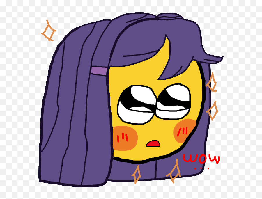 Wow Yuri Emoji I Was Tired Of Drawing - Fictional Character,Tired Emoji
