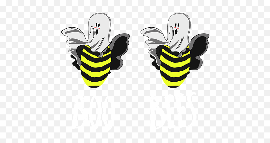 Boo Bees Funny Halloween Costume Ghost Boobies Yoga Mat - Happy Emoji,Boobs Emoticon